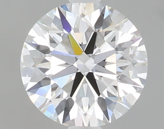 1.08 carat round lab grown diamond D color VVS2 clarity