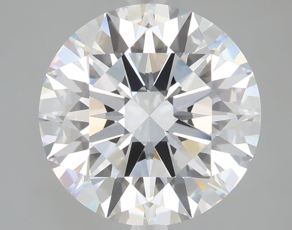 5.04 carat round lab grown diamond F color VS1 clarity