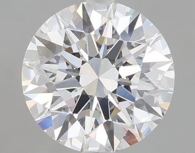 1.57 carat round lab grown diamond E color VVS2 clarity