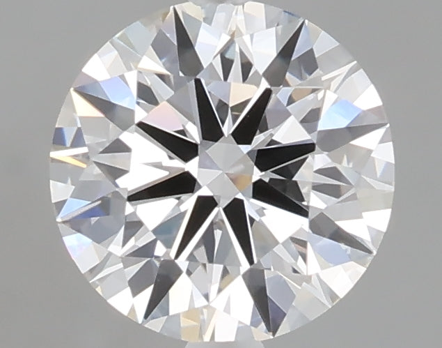 1.56 carat round lab grown diamond D color VVS2 clarity