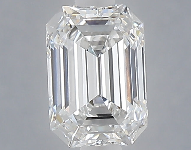 1.04 carat emerald lab grown diamond E color VS1 clarity
