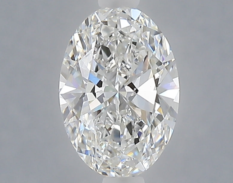 1.08 carat oval lab grown diamond E color VVS2 clarity