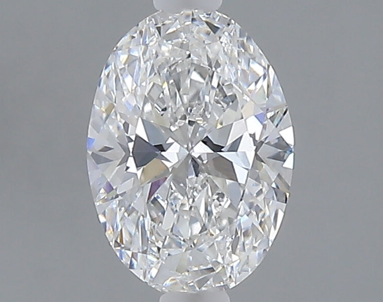 1.10 carat oval lab grown diamond E color VVS2 clarity
