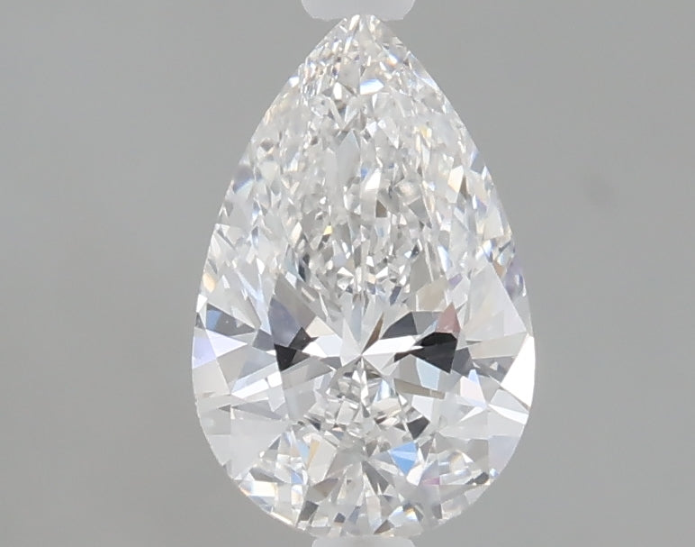1.02 carat pear lab grown diamond E color VVS2 clarity