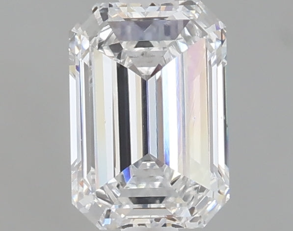 1.06 carat emerald lab grown diamond D color VS1 clarity
