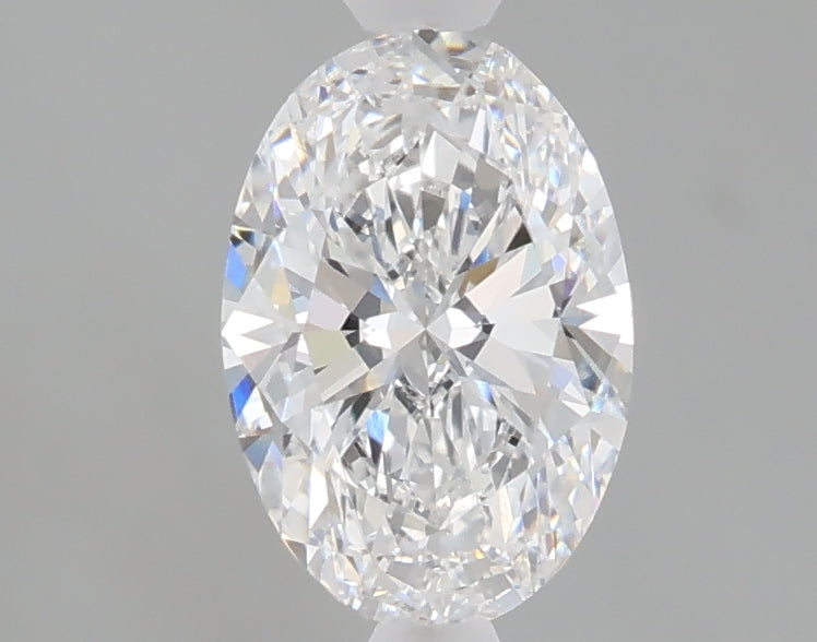 1.09 carat oval lab grown diamond D color VVS2 clarity