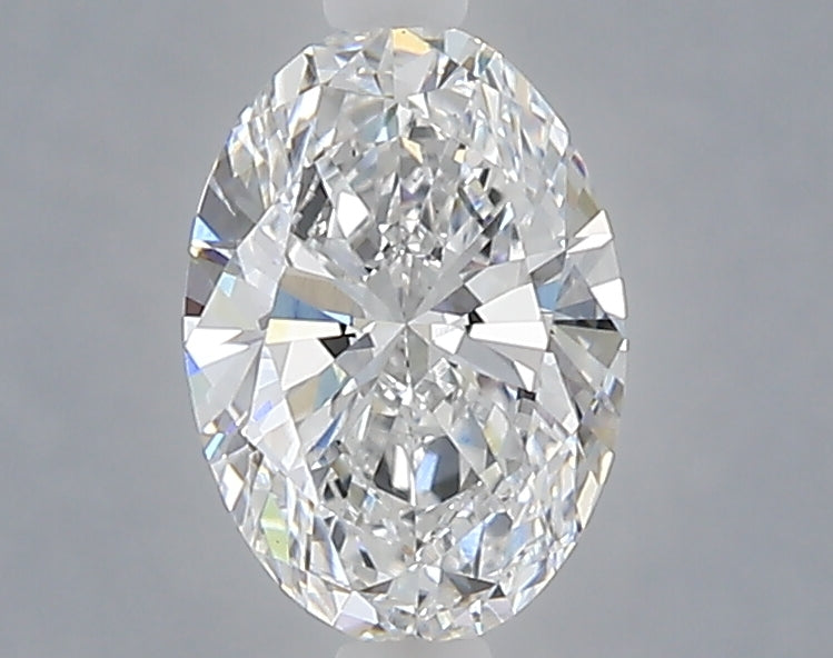1.06 carat oval lab grown diamond E color VVS2 clarity