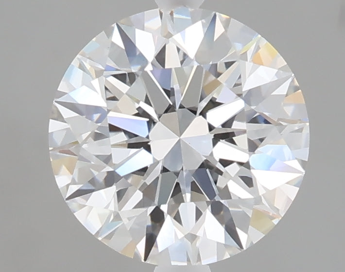 2.04 carat round lab grown diamond E color VVS2 clarity