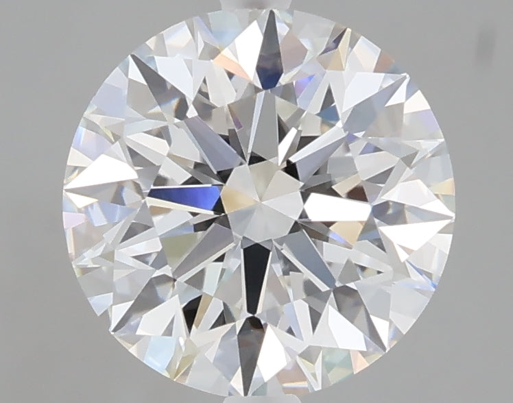 2.52 carat round lab grown diamond E color VVS2 clarity