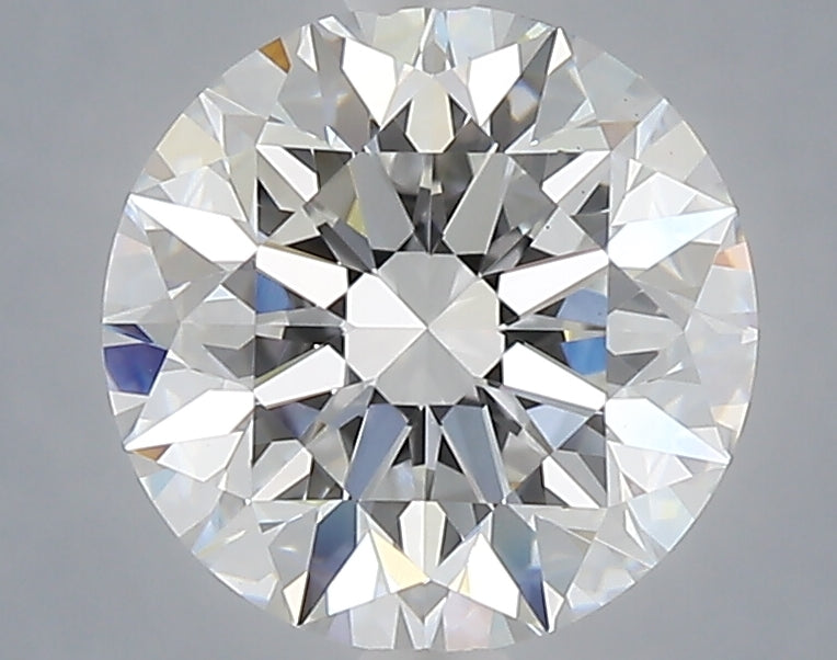 2.50 carat round lab grown diamond E color VS1 clarity