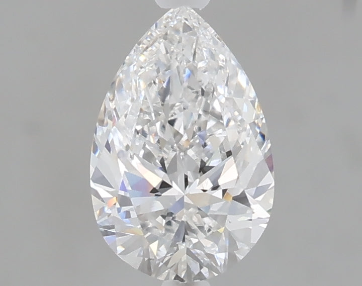 1.00 carat pear lab grown diamond D color VVS2 clarity