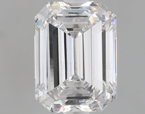 1.01 carat emerald lab grown diamond E color VS2 clarity