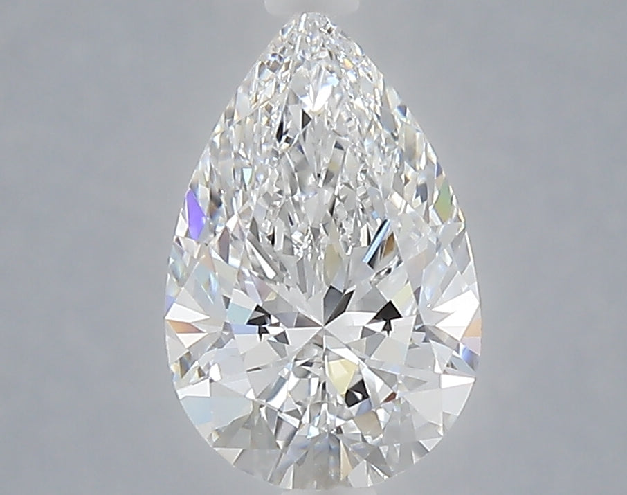 1.58 carat pear lab grown diamond E color VVS2 clarity