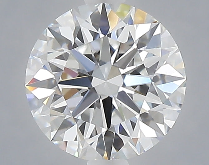 1.57 carat round lab grown diamond E color VVS2 clarity