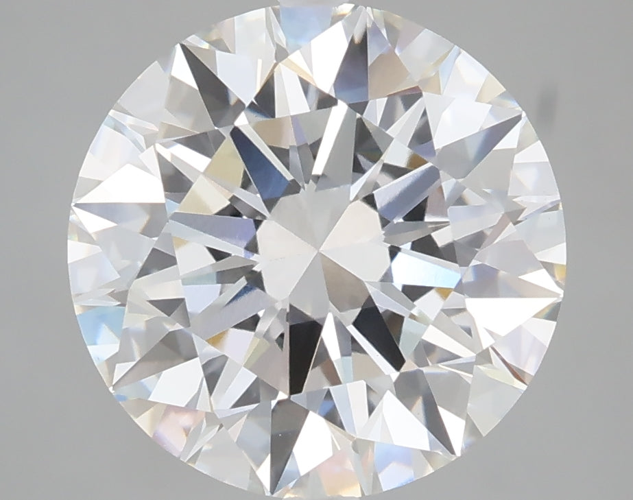 5.03 carat round lab grown diamond F color VS1 clarity