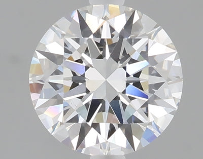 1.57 carat round lab grown diamond E color VVS2 clarity