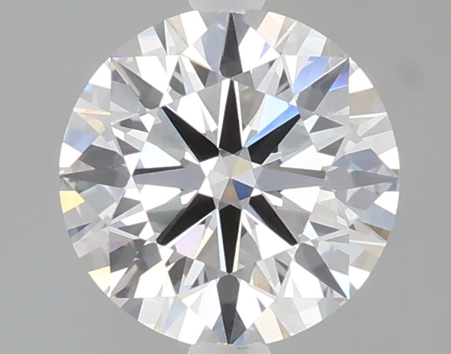 1.55 carat round lab grown diamond D color VVS2 clarity