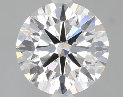 1.55 carat round lab grown diamond D color VVS2 clarity