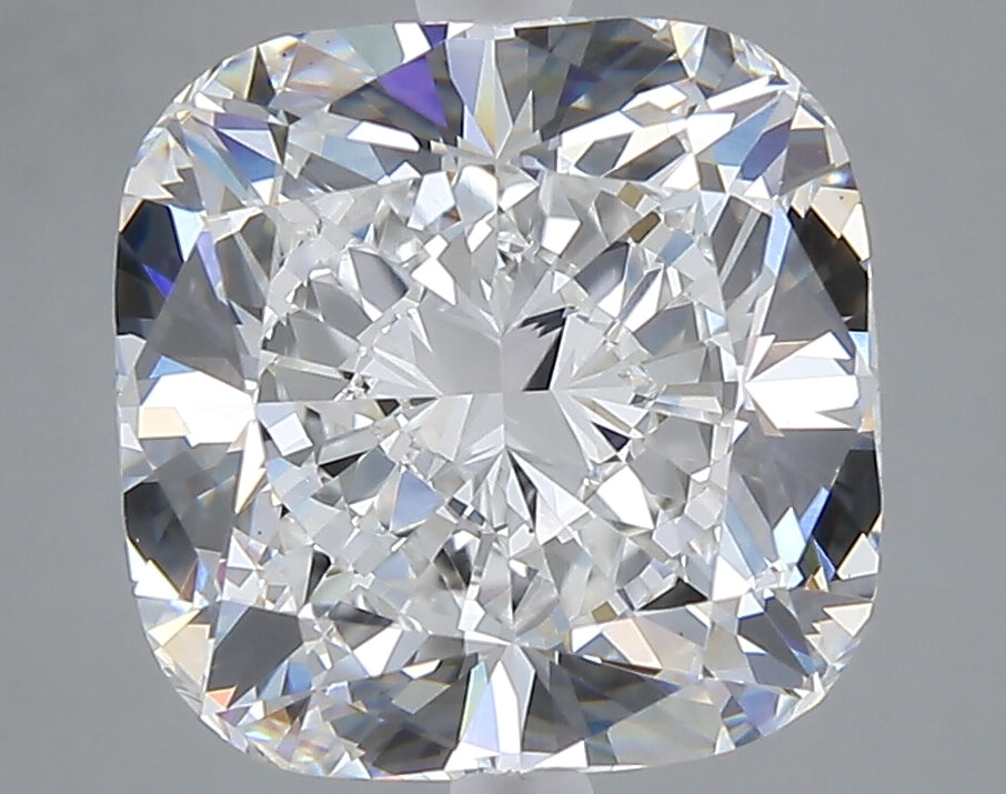 5.33 carat cushion lab grown diamond E color VS1 clarity