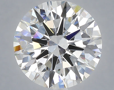 5.01 carat round lab grown diamond F color VS1 clarity