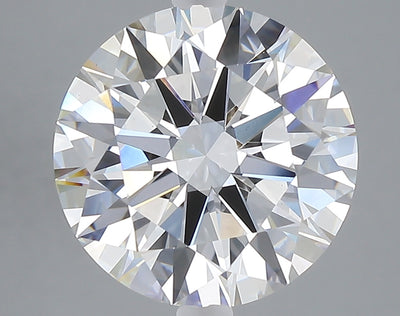 5.00 carat round lab grown diamond F color VS1 clarity