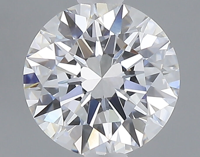 1.09 carat round lab grown diamond D color VVS2 clarity