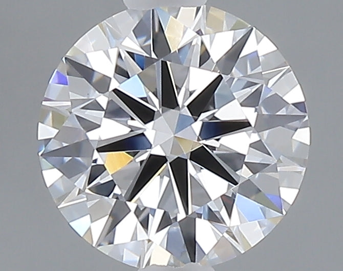 1.02 carat round lab grown diamond D color VVS2 clarity