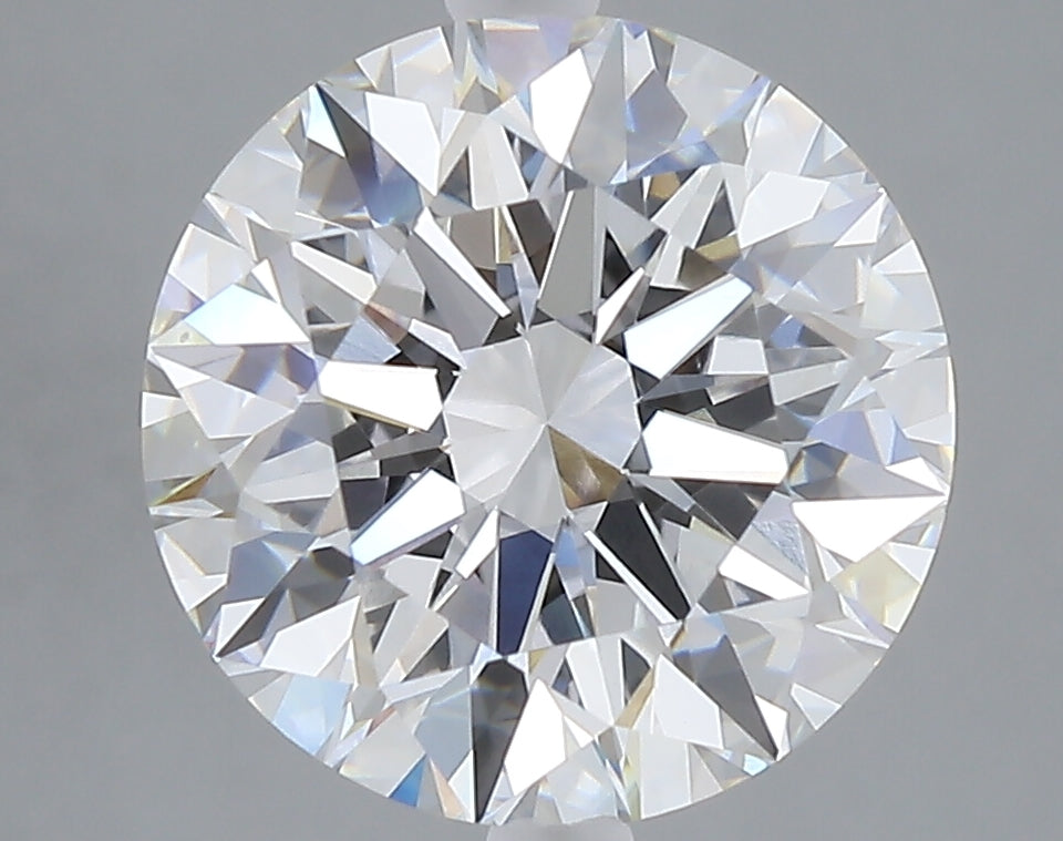 4.72 carat round lab grown diamond E color VS1 clarity