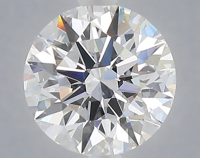 2.07 carat round lab grown diamond D color VS1 clarity
