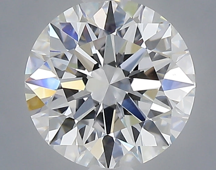 1.08 carat round lab grown diamond D color VS1 clarity