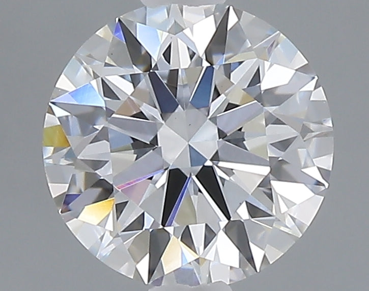 1.09 carat round lab grown diamond D color VVS2 clarity