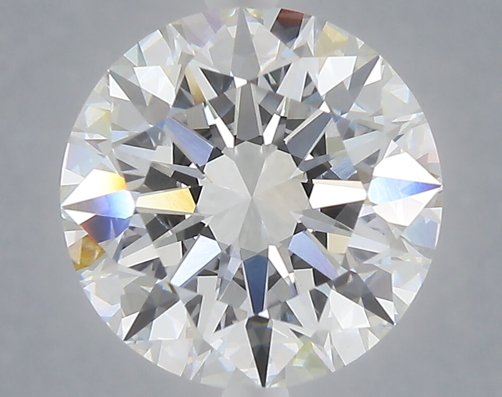 5.00 carat round lab grown diamond F color VS1 clarity