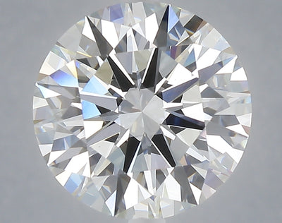 5.05 carat round lab grown diamond F color VS1 clarity