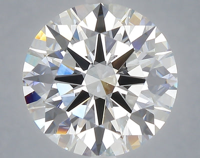 5.01 carat round lab grown diamond F color VS1 clarity