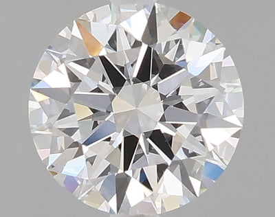 1.07 carat round lab grown diamond D color VVS2 clarity