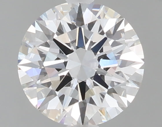 1.06 carat round lab grown diamond D color VVS2 clarity