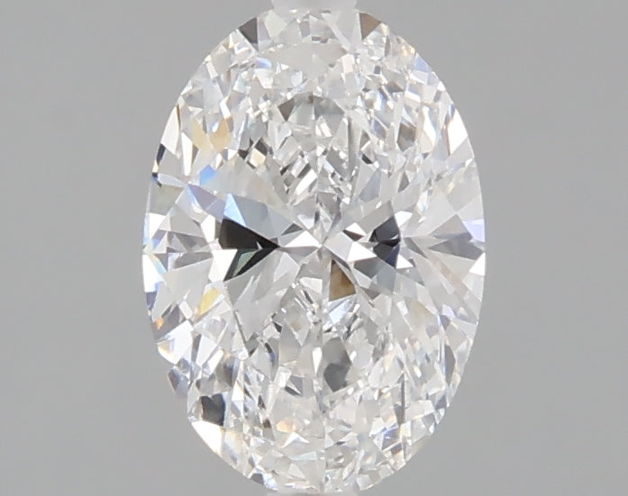 1.04 carat oval lab grown diamond D color VVS2 clarity