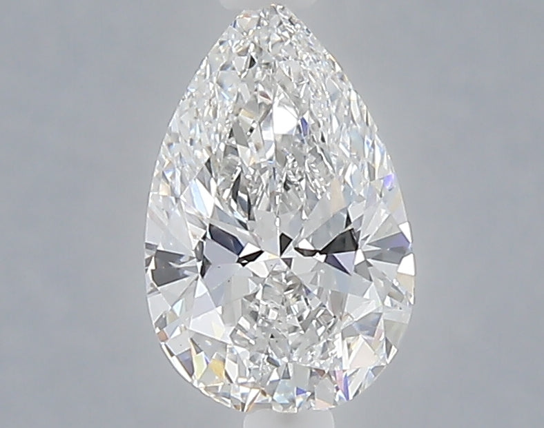 1.01 carat pear lab grown diamond E color VS1 clarity