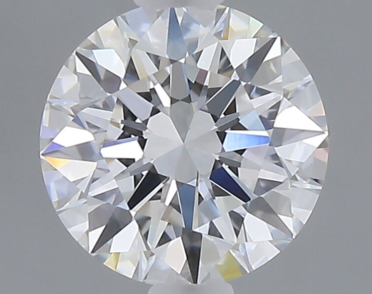1.06 carat round lab grown diamond D color VVS2 clarity