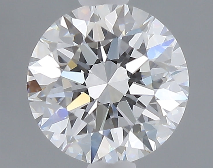 1.05 carat round lab grown diamond D color VVS2 clarity