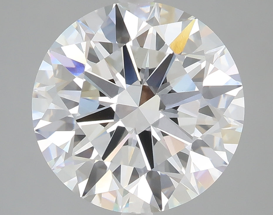 5.03 carat round lab grown diamond F color VS1 clarity
