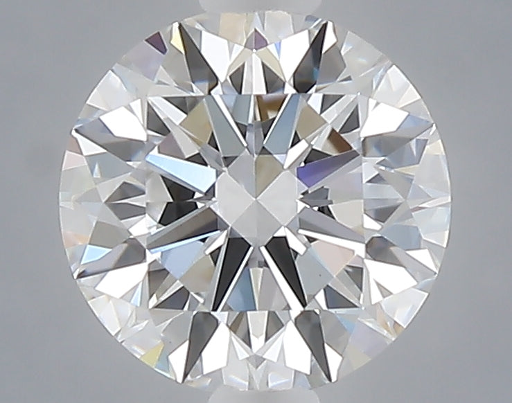 1.06 carat round lab grown diamond D color VVS2 clarity