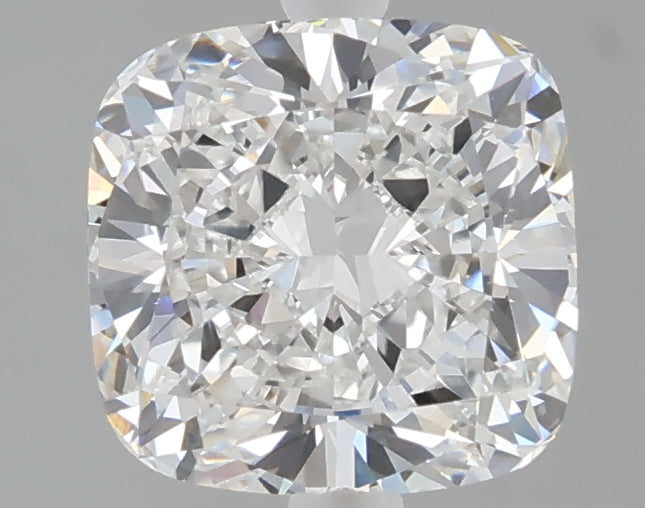 2.10 carat cushion lab grown diamond E color VVS2 clarity