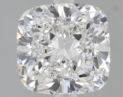 2.10 carat cushion lab grown diamond E color VVS2 clarity