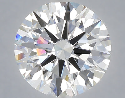 5.01 carat round lab grown diamond F color VS1 clarity
