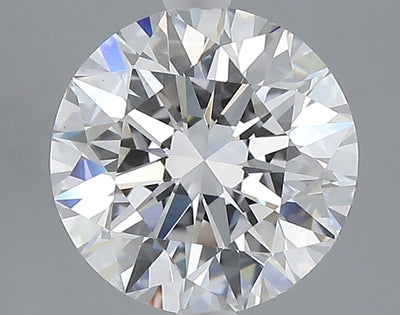 3.02 carat round lab grown diamond F color VS1 clarity