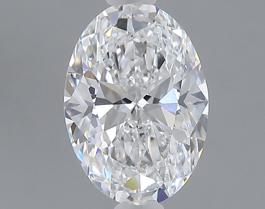 1.05 carat oval lab grown diamond D color VVS2 clarity