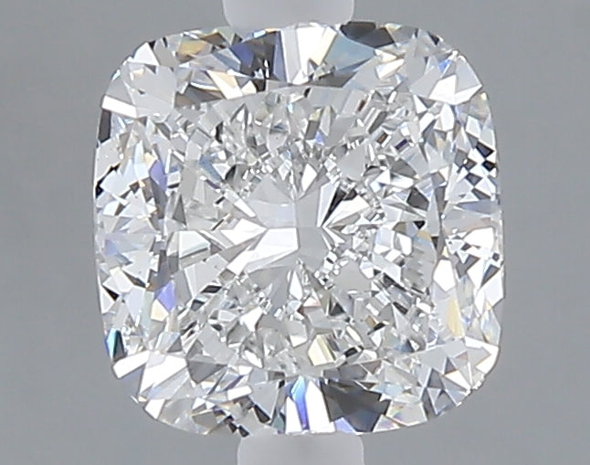 1.57 carat cushion lab grown diamond E color VVS2 clarity