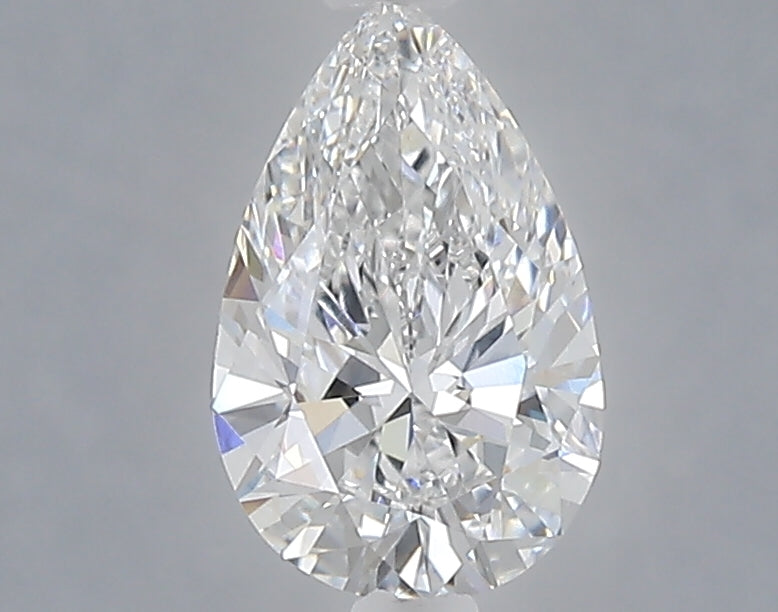 1.00 carat pear lab grown diamond D color VVS1 clarity