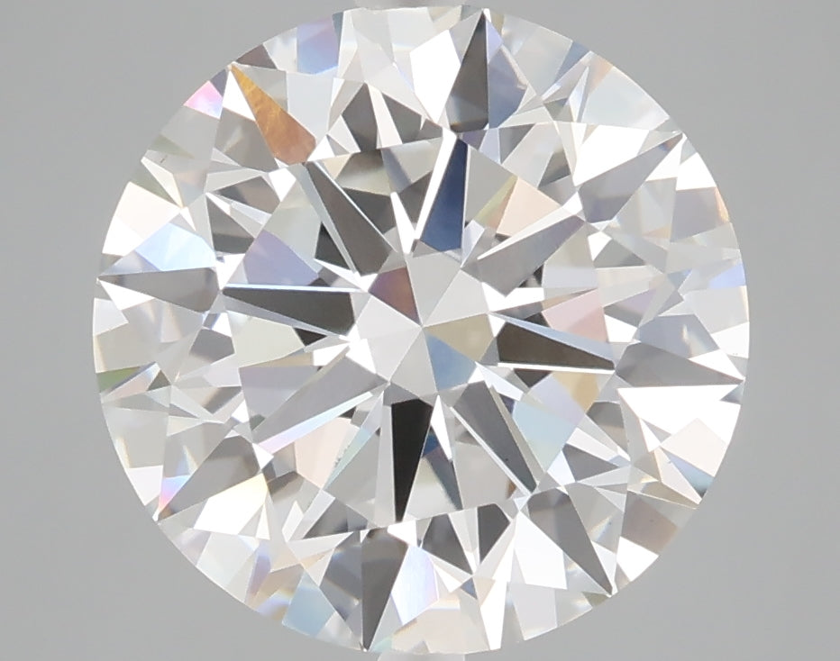 5.00 carat round lab grown diamond F color VS1 clarity